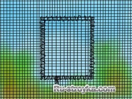 Как отремонтировать оконную сетку.