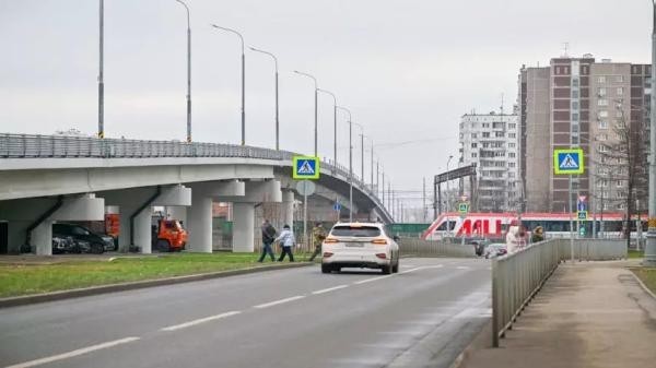 В СВАО открыли новый важный путепровод