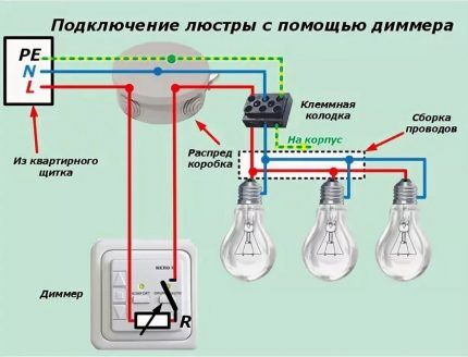 Как подключить диммер: возможные схемы + инструктаж по подключению своими руками