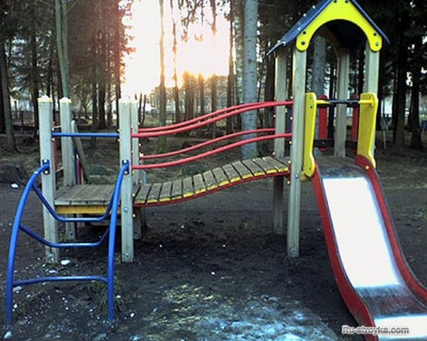Строительство детской площадки