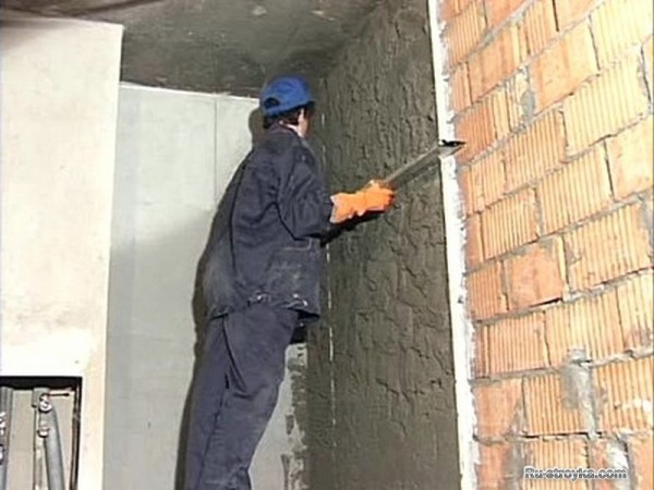 Отделочные работы. Штукатурка.